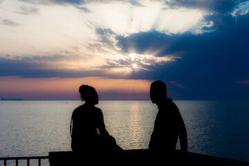 Tramonto a Forio d'Ischia