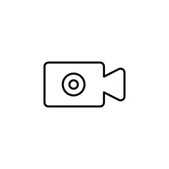 Recorder icon. Video symbol modern, simple, vector, icon for website design, mobile app, ui. Vector Illustration