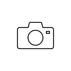 Camera icon. Photography symbol modern, simple, vector, icon for website design, mobile app, ui. Vector Illustration