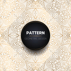 luxury ornamental mandala design background