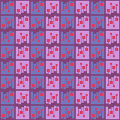 Abstract decorative pattern. Make any surface colorful.