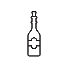 Wine icon vector illustration.