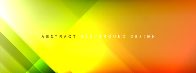 Motion concept neon shiny lines on liquid color gradients abstract backgrounds. Dynamic shadows and lights templates for text