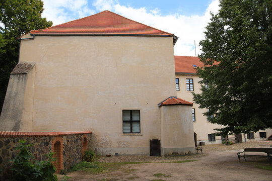 Castle "Friedland" in federal state Brandenburg - Germany