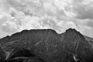 Giewont, mountain massif in the Tatra Mountains of Poland. It comprises three peaks: Small Giewont,...