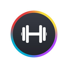 dumbbell -  Push Button