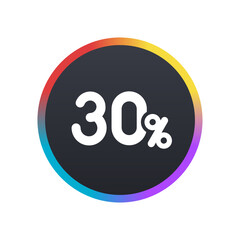 30% -  Push Button