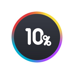 10% -  Push Button