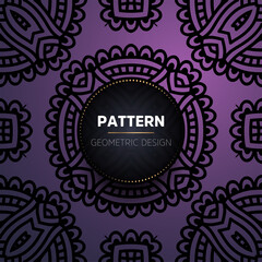luxury ornamental mandala design background