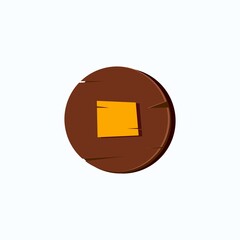 Brown stop and video button