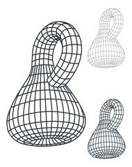 Set of Klein bottles 
