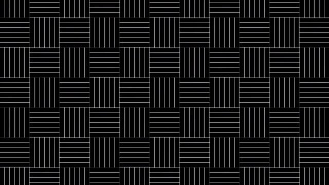 black and white square venetian blinds opens and closes transition effects seamless loop background design