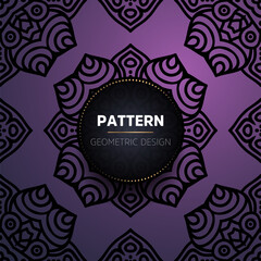 luxury ornamental mandala design background