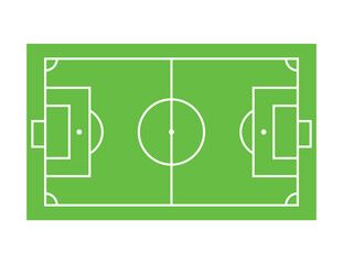Football court vector illustration.  football vector illustration. 