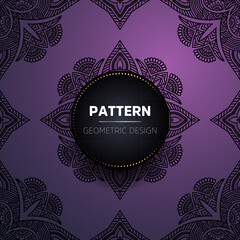 luxury ornamental mandala design background