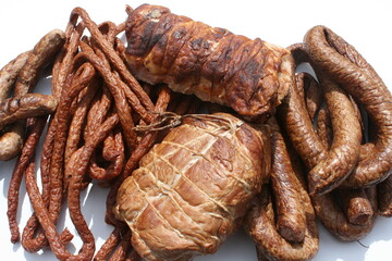 Fleisch-und Wurstspezialitäten aus Polen.