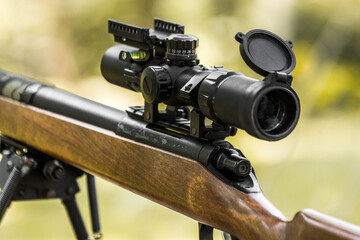 Classic precising wooden sniper bolt action attach precising high military grade scope lens long...