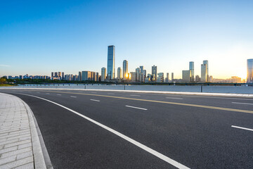 Naklejka premium traffic on the highway