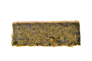 construction wool isolated on white background