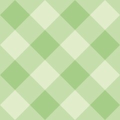 Fototapeta premium Seamless traditional green vector background, tile checkered pattern or grid plaid texture