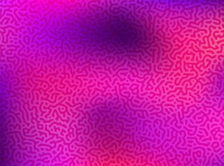Generative algorithm psychedelic background. Reaction-diffusion or turing pattern formation.