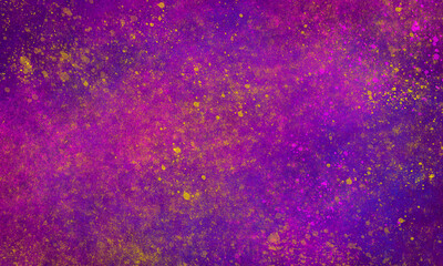 grunge purple background with dots and blots, with a blue tint