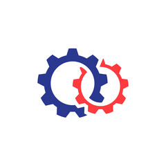 Gear Logo Template vector icon