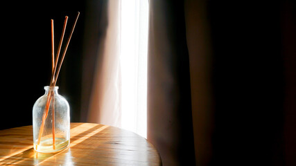 Sandalwood for aromatherapy in the room