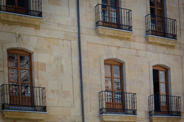 facade of an old building