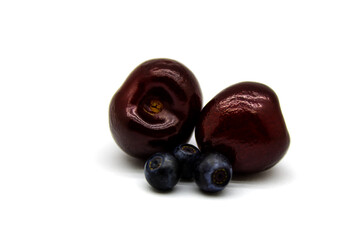 Cherry and blueberry berries