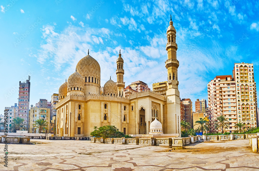 Canvas Prints Historic mosques in Alexandria, Egypt