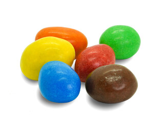 Chocolate balls colorful