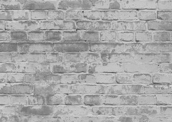 background facade brick wall black and white