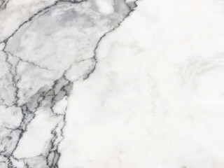 White marble texture with natural pattern for background