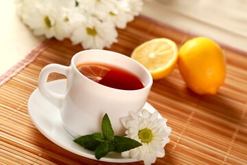 Beautiful tea setting