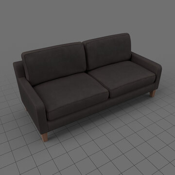 Modern two seater sofa 2