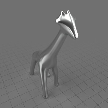 Giraffe sculpture