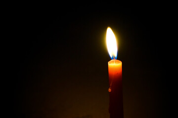 Fototapeta premium Bulb and retro lamp in the dark . Night Streetlight Background