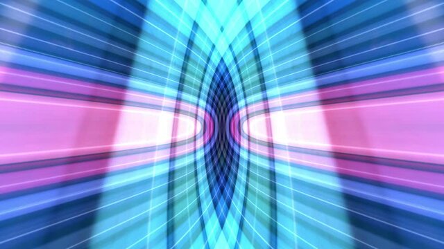 Abstract Cyberspace Animation Background, Loop, 4k
