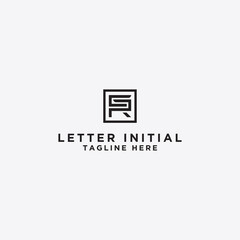 logo design inspiration for companies from the initial letters of the CR logo icon. -Vector	
