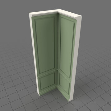 Corner wainscot 2