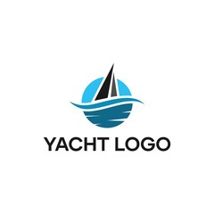 Minimalist Yacht Logo Design