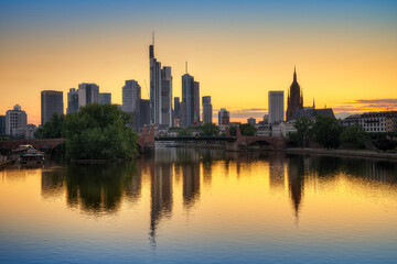 Frankfurt am Abend 
