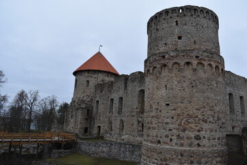 Fototapeta na wymiar Castle in Latvia