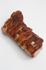 Lummerbraten.  Schweinerücken. Schweinebraten.