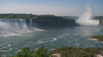 niagara falls sunrise 