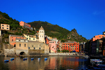 Fototapeta na wymiar Vernazza Village, Cinque Terre, Italy