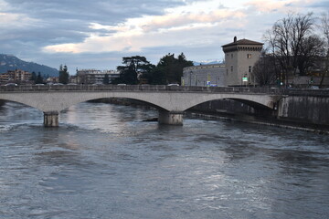 bridge over the river