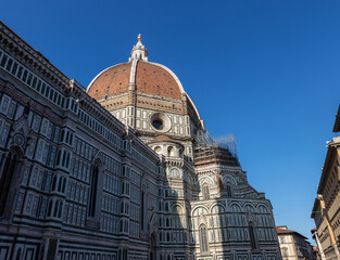 duomo in florence italy. santa maria del fiore cathedral