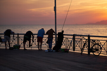The most beautiful beach and sea in Pietrasanta. © Tereza